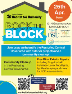 Rock the block flyer